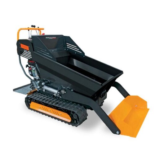 Motocarriola da cantiere a benzina da 500 kg XL con pala