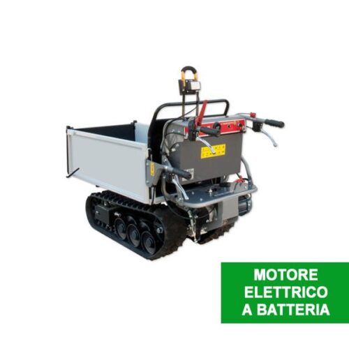 Motocarriola a batteria 450 Kg_ cassone agricolo