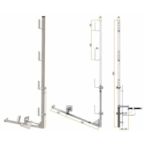 Parapetto per tetti in legno 112FR – Sicurezza in Cantiere