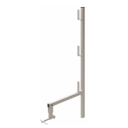Parapetto per cordoli verticali in calcestruzzo 114F regolabile 50 cm – Sicurezza in Cantiere