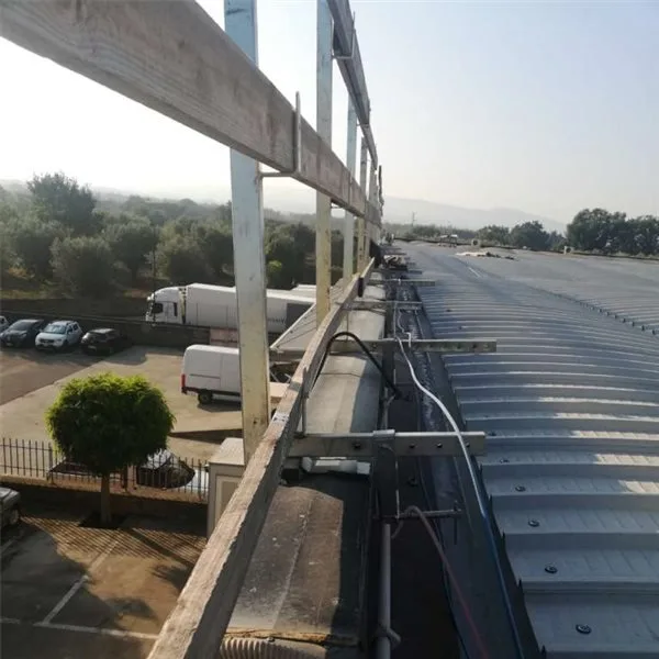 Parapetto per cordoli verticali in calcestruzzo 114G regolabile 30 cm – Sicurezza in Cantiere