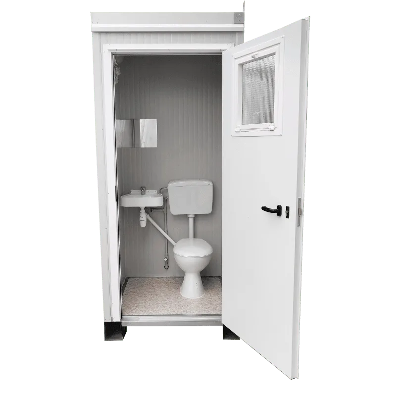Bagno Cantiere Coibentato da Collegare allo Scarico – Logistica ed Igiene