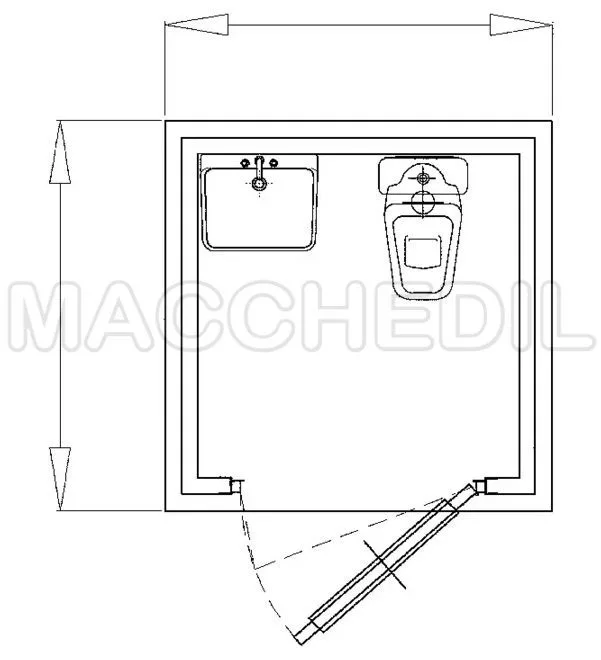 bagno coibentato