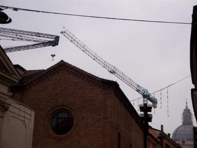 Cantiere Palazzo Canossa - Mantova | Macchedil Online Store