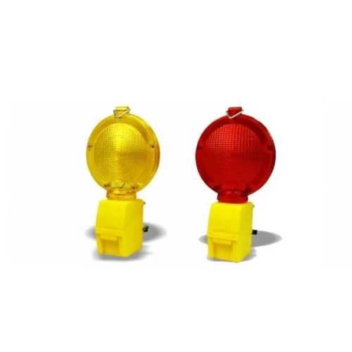 lampade LED gialle rosse cantieri segnalazione stradale