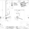 Parapetto con piastra sottotegola -116 – Sicurezza in Cantiere