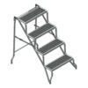 Scala edile zincata con 4 gradini antiscivolo – Cantieri e Costruzioni