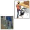 Scala edile zincata con 4 gradini antiscivolo – Cantieri e Costruzioni