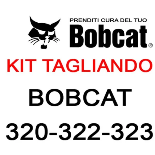 Kit filtri tagliando per miniescavatori Bobcat 320/322/323 – Officina, Sollevamento e Ricambi