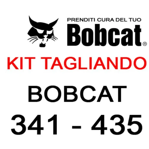 Kit filtri tagliando per miniescavatori Bobcat 341/435