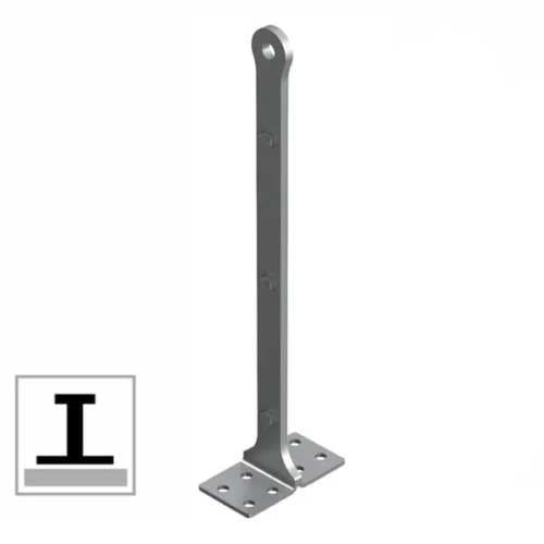 Torretta di estremità deformabile per linea vita – Tetti Piani – Sicurezza in Cantiere