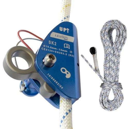 Blocco corda anticaduta con corda- Sekuralt SK2 – Sicurezza in Cantiere