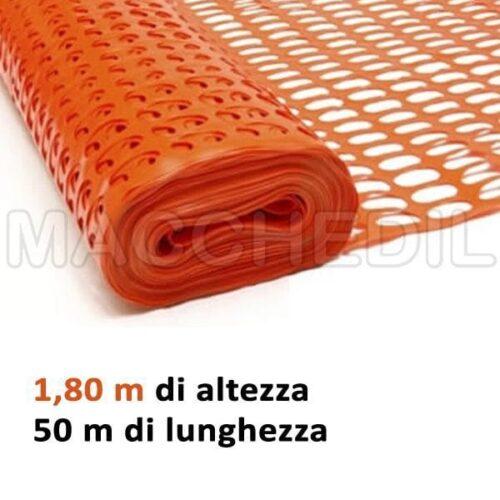 rete arancione 180 cm h