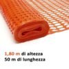 Rete di recinzione – altezza 1,8mt – Cantiere Stradale