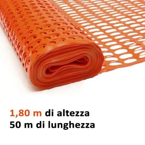 Rete di recinzione – altezza 1,8mt – Cantiere Stradale