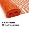 Rete di recinzione- altezza 1mt – Cantiere Stradale