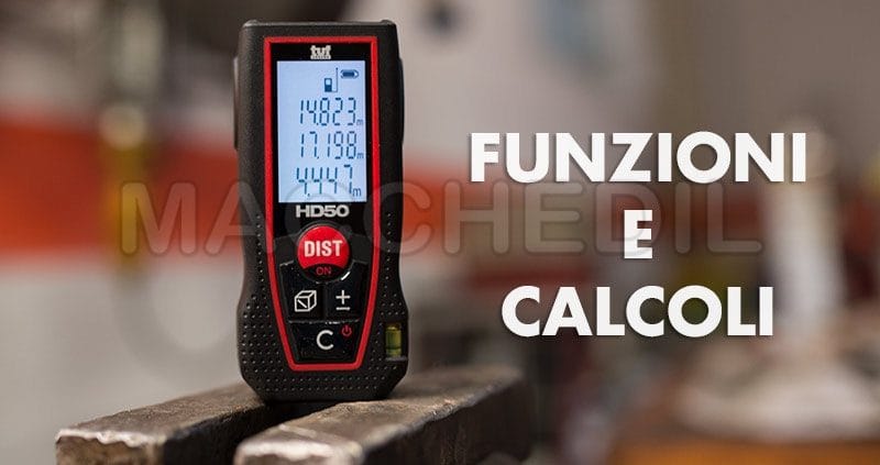 Funzioni e calcoli misuratore Hd 50