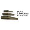 Denti per benne – modello a forcella – Officina, Sollevamento e Ricambi