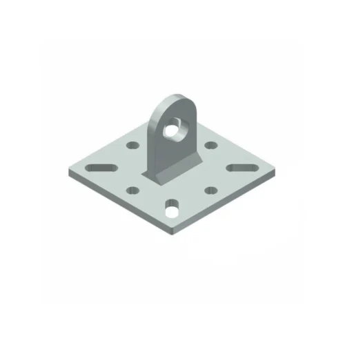 Ancoraggio Indeformabile Linea Vita – Piastra Piana – Sicurezza in Cantiere