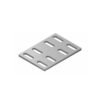 Contropiastra per Linea Vita Deformabile 601A e 601B – Sicurezza in Cantiere
