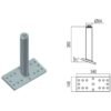 Torretta Linea Vita Indeformabile Combo per Tetti a Falda Unica – Sicurezza in Cantiere
