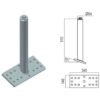 Torretta Linea Vita Indeformabile Combo per Tetti a Falda Unica – Sicurezza in Cantiere