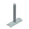 Torretta Linea Vita Indeformabile Combo per Tetti a Doppia Falda – Sicurezza in Cantiere