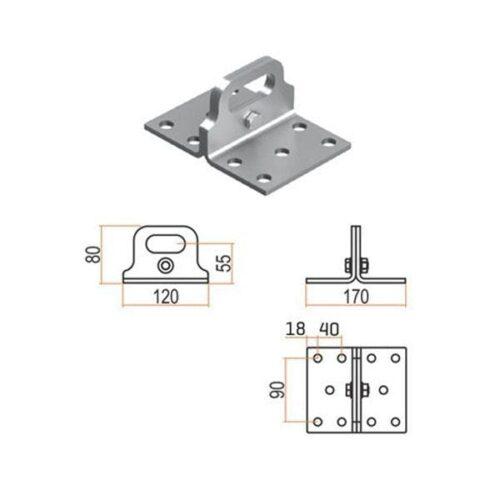 ancoraggio 601 linea vita per tetti
