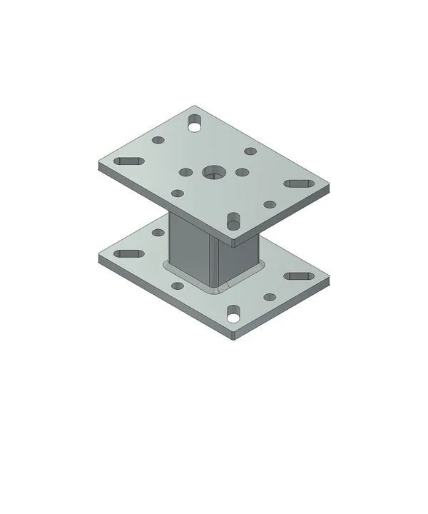 Distanziale per torrette linea vita – indeformabili – Sicurezza in Cantiere