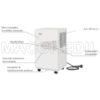 Deumidificatore Industriale Master DH721 – Clima, Ventilazione e Riscaldamento