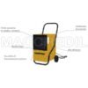 Deumidificatore Industriale DH752 per 700mc – Clima, Ventilazione e Riscaldamento