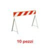 Barriera di delimitazione – Cantiere Stradale