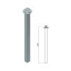 Torretta linea vita indeformabile per tetti a nido d’ape 425-01 – Sicurezza in Cantiere