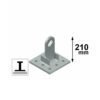 Ancoraggio Indeformabile Antipendolo per Tetti Piani 411N tipo A-C – Sicurezza in Cantiere
