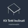 Kit Linea Vita Indeformabile Certificata – Tetti a falda unica inclinata – Sicurezza in Cantiere