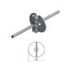 Delimitatore di zona – Inox – 452C – Sicurezza in Cantiere