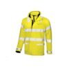 Giacca impermeabile Alta visibilità- Giallo – Sicurezza in Cantiere