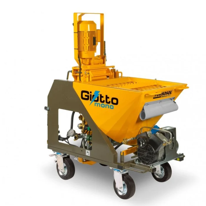 Intonacatrice TURBOSOL GIOTTO premiscelati monofase – Cantieri e Costruzioni