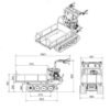 Motocarriola a benzina 450 kg – Cantieri e Costruzioni