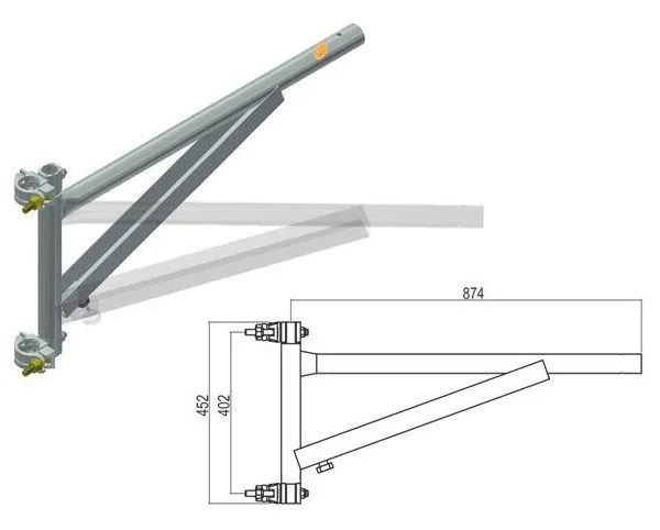 Kit carrucola – gancio grande – Cantieri e Costruzioni