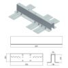 Torretta ancoraggio per tetti in LAMIERA grecata – passo max 250 mm. – Sicurezza in Cantiere
