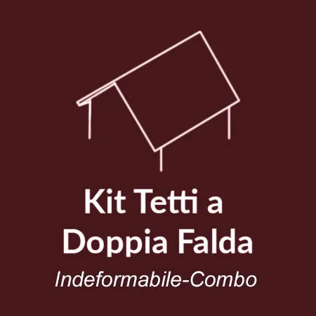 Kit Linea Vita Indeformabile Certificata – Tetti doppia falda_ Linea Combo