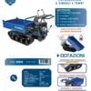 Hyundai Motocarriola cingolata 500 kg 4 tempi – Cantieri e Costruzioni