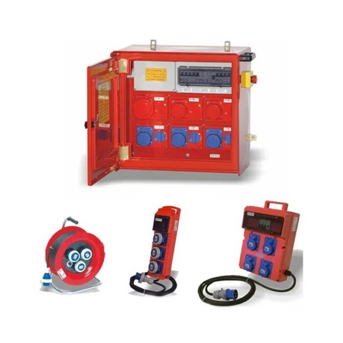 Quadri elettrici da cantiere con prese industriali CEE