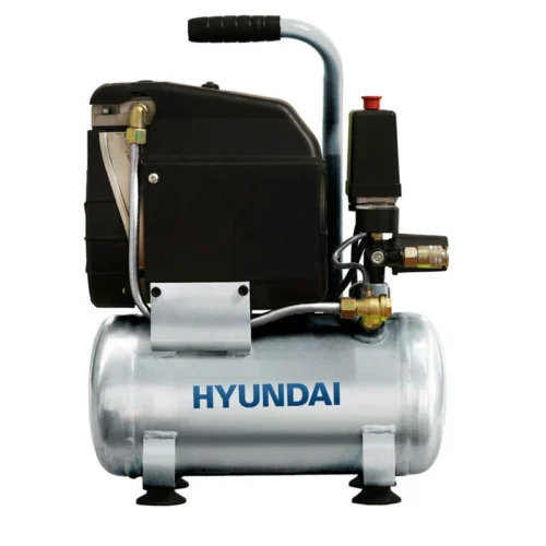 Compressore Hyundai 65603 Oil Free 6 Litri 1,5 HP – 8 bar – Cantieri e Costruzioni