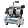 Compressore Hyundai Oil Free 6 Litri Supersilenziato 1 HP – 8 bar – Cantieri e Costruzioni