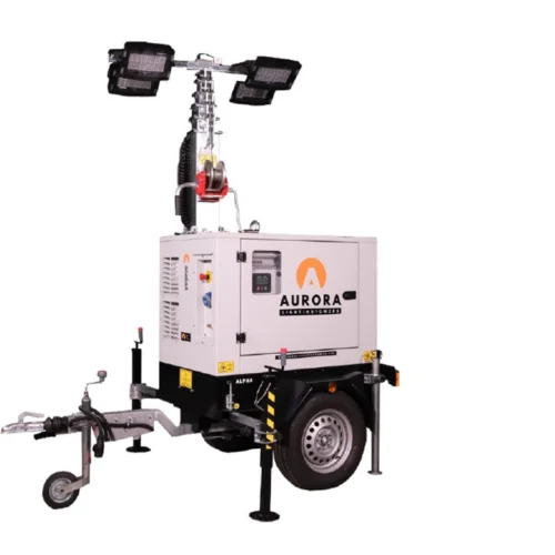 Torre Faro Diesel ALPHA GY‑L 4x160W LED Carrellata Omologata Stradale – Energia e Alimentazione