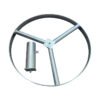 Sisas Base Circolare Mobile Per Tubo – Cantiere Stradale