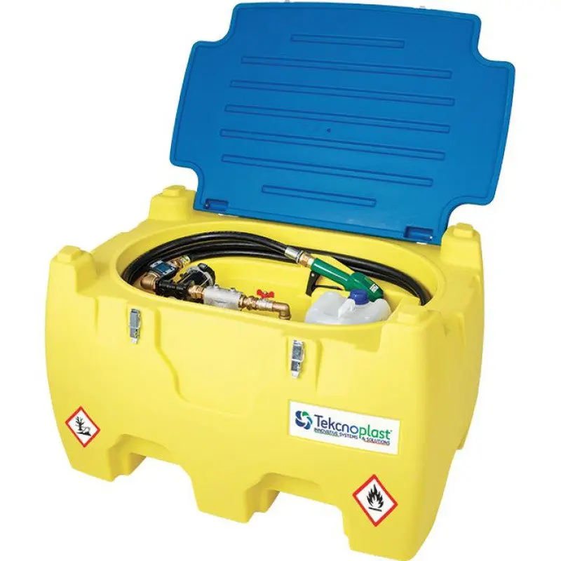 Serbatoio Gasolio Tekcnotank in Polietilene – Trasporto e Stoccaggio 440l – Logistica ed Igiene