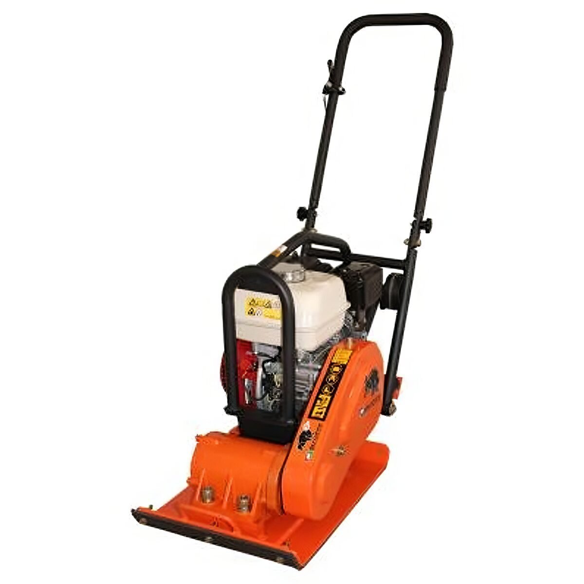 Piastra Compattatrice Bisonte PC65‑H a Benzina – 10,5 kN – Honda GX160 – Attrezzature Heavy Duty